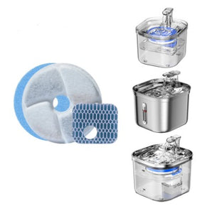 Refil Filtro para Fonte de Água Modelo Redondo Tripla Filtragem
