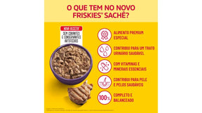Sachê Friskies Cordeiro 85g Gatos Adultos
