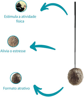 Brinquedo Varinha Basic Fur Ball