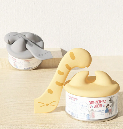 Tampa Colher Abridor Lata Patê - 3 em 1