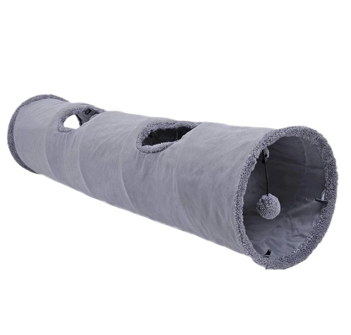 Túnel Peluciado Longo Para Gatos - Poliéster
