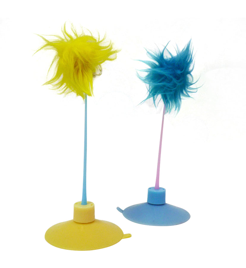 Brinquedo Varinha com Ventosa e Pena