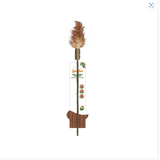Brinquedo Varinha de Matatabi com Pena - Extra Longa 40cm