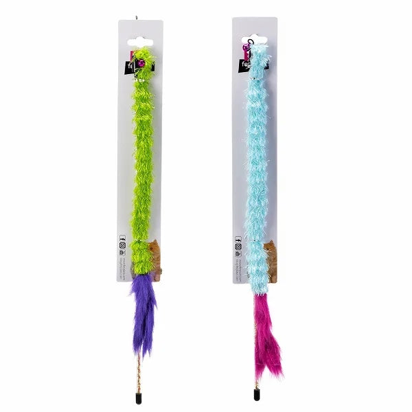 Varinha Pluma Colorida Ferplast