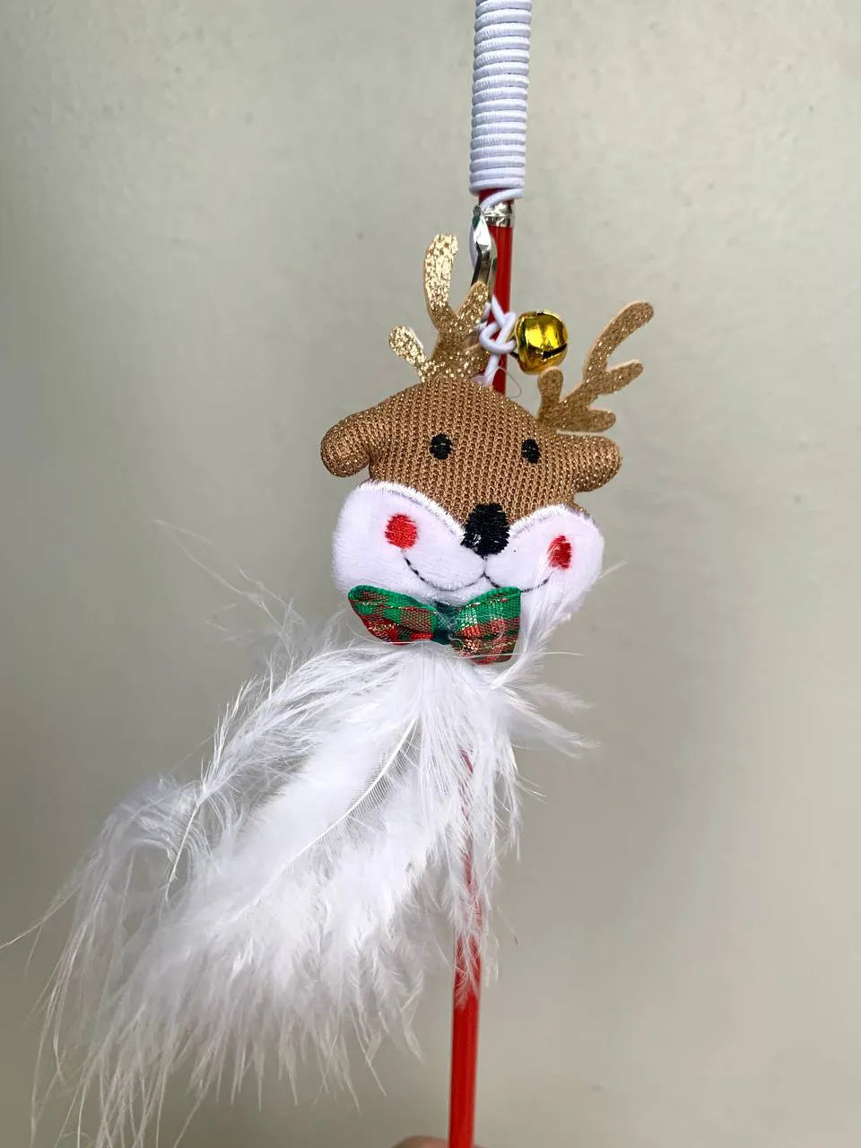 Brinquedo Varinha Natalina para Gatos